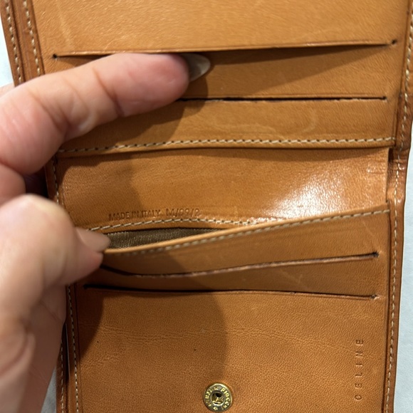 Celine made in Italy M/99/2. Celine macadam bifold snap wallet - Picture 11 of 13